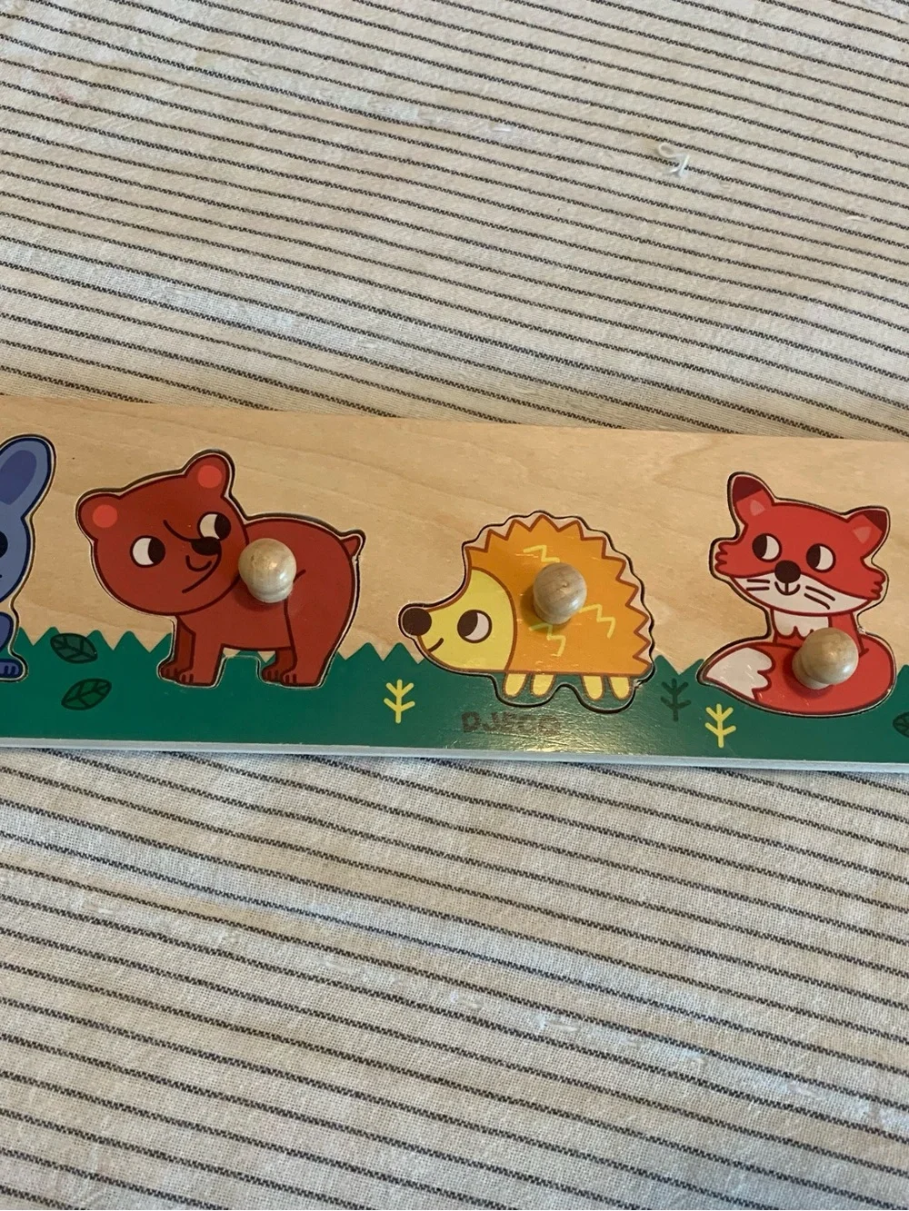 Djeco Forest'n'co Wooden Knob/Peg Puzzle